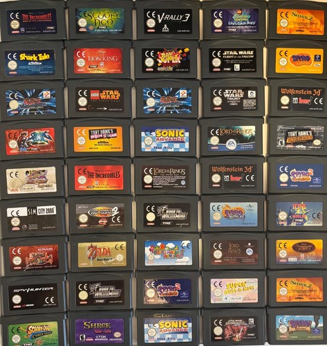 Nintendo gameboy advance games - nintendo,