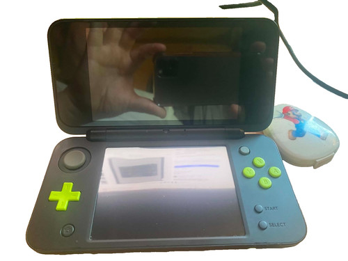 New nintendo 2ds black and - xl,
