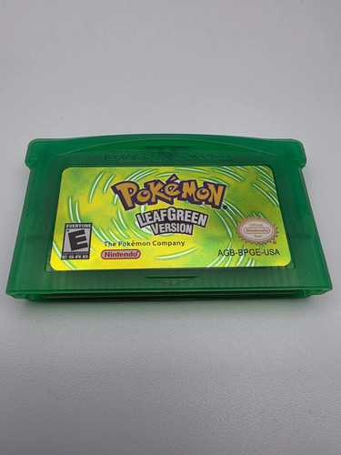 Game card leaf green - card,