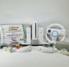 Nintendo Wii White Console X2