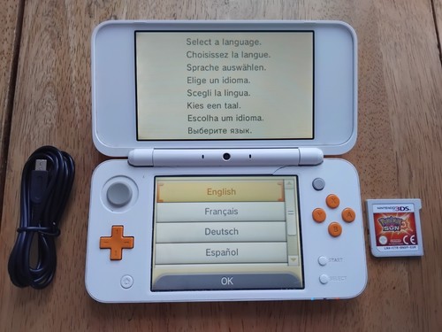 Nintendo 2ds white orange - 2ds, xl