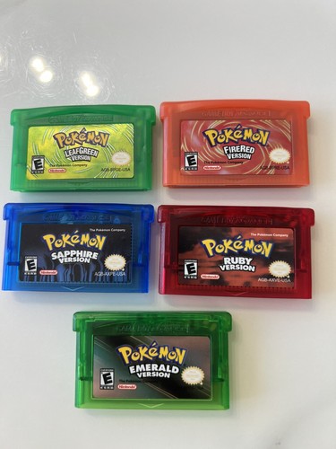 Pokemon game boy advance - boy, fire