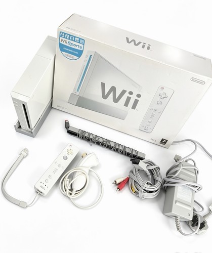 Nintendo wii full set white - nintendo,