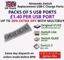 5x Nintendo Switch USB Port