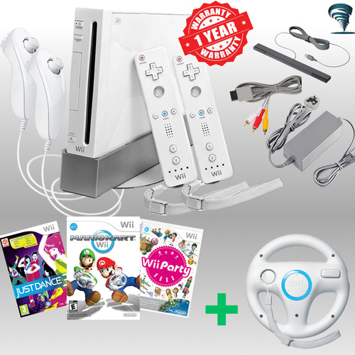 Nintendo wii console - console, mario